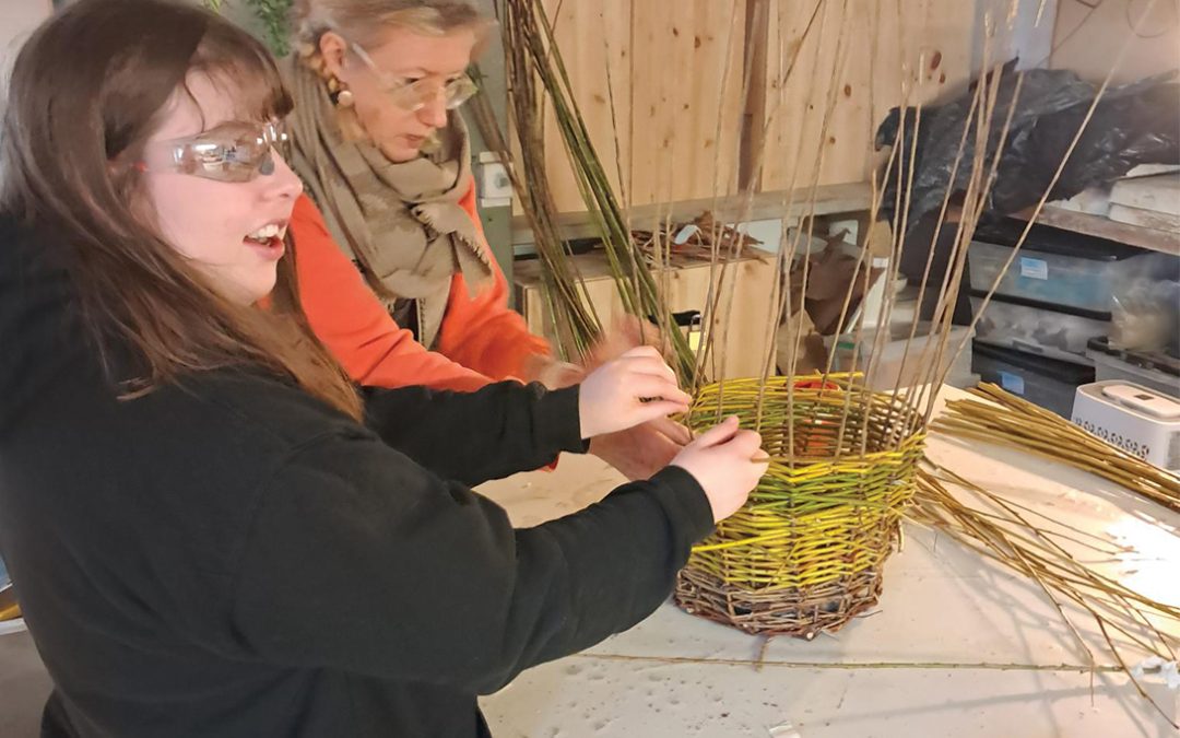 Crafting Hanging Baskets